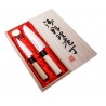 Подарочный набор Satake Traditional из 2 ножей в деревянной подарочной коробке