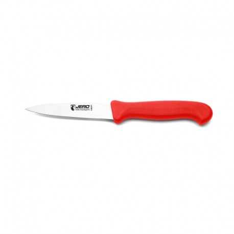 Нож кухонный для чистки овощей Jero Home 10 см красная рукоять