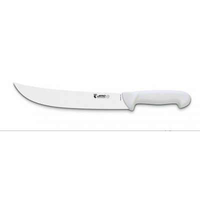 Нож разделочный изогнутый Jero P3 26 см белая рукоять