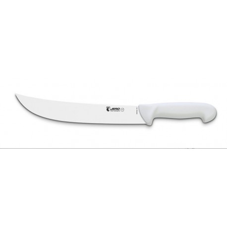 Нож разделочный изогнутый Jero P3 26 см белая рукоять
