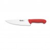Нож кухонный Jero Шеф P3 20 см красная рукоять