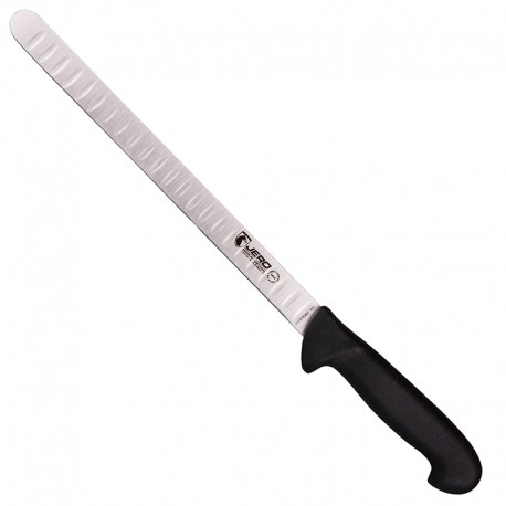 Нож слайсер для лосося/хамона Jero Р3 26см черная рукоять