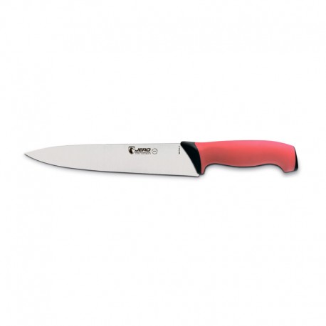 Нож кухонный Шеф Jero TR 20 см красная рукоять