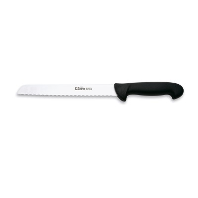 Нож кухонный для хлеба Jero PR 20 см черная рукоять