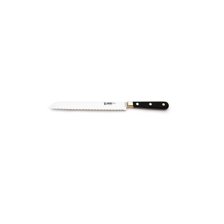Нож кухонный для хлеба Jero Classic AL 20 см черная рукоять