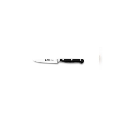 Нож кухонный для чистки овощей Jero Forja 10 см черная рукоять