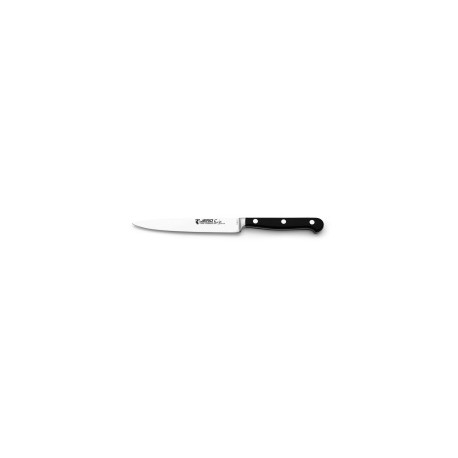 Нож кухонный универсальный Jero Forja 13 см черная рукоять